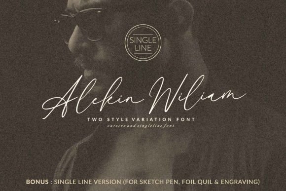 Alekin Wiliam Font for Creative Campaigns