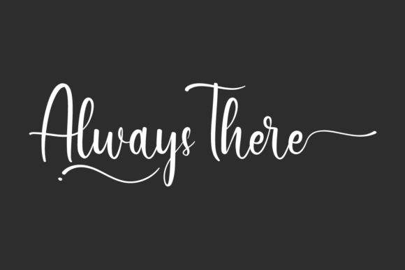 Always There Font for Web Design