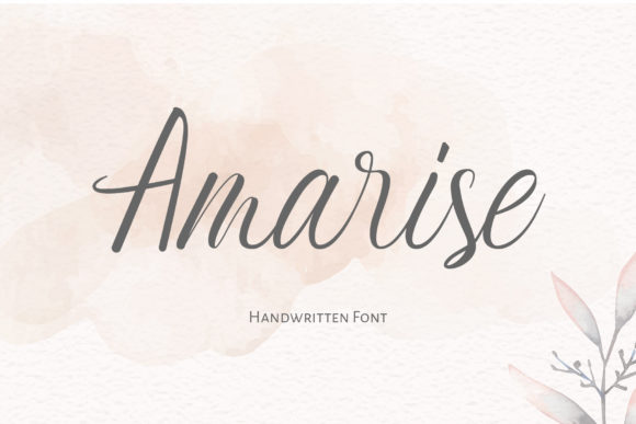 Amarise Font for Web Design