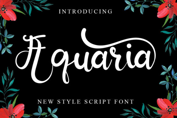 Aquaria: A Stylish Font for Business