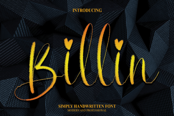 Billin Font for Creative Projects