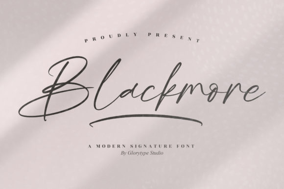 Blackmore Font for Creative Campaigns