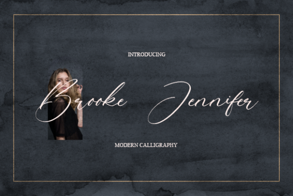 Brooke Jennifer Font for Creative Makers