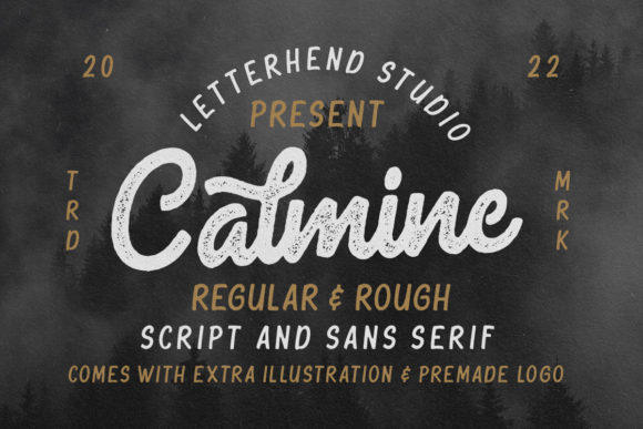 Calmine Duo Font for Creative Campaigns
