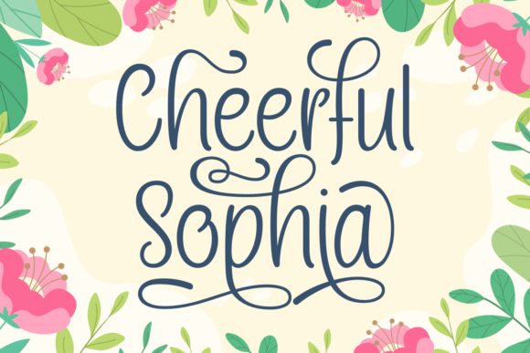 Cheerful Sophia Font for Business