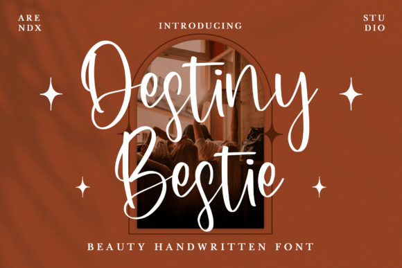 Destiny Bestie Font for Stylish Design