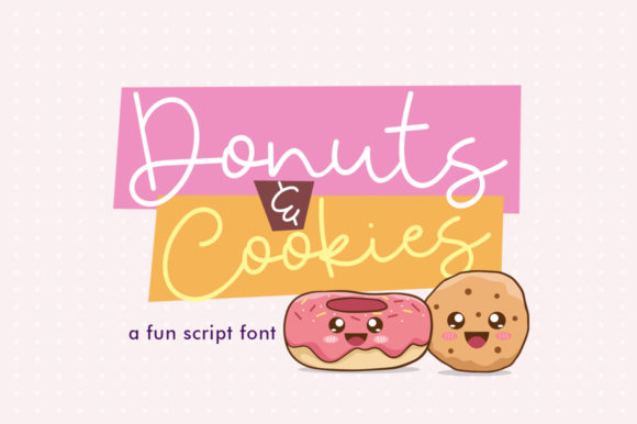 Donuts Cookies Font