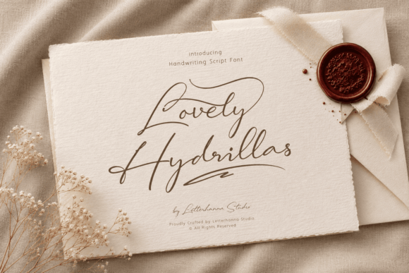 Download Lovely Hydrillas Font Free