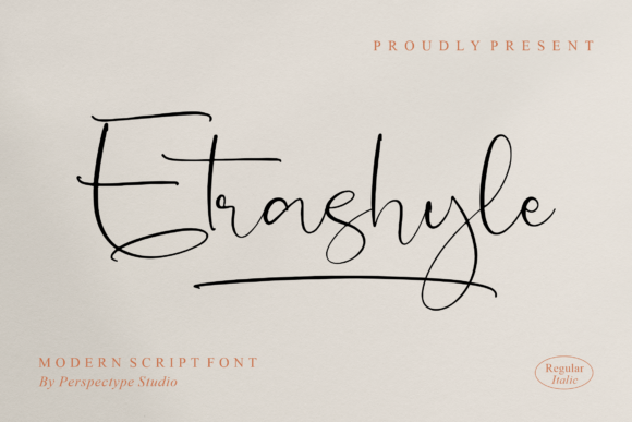 Etrashyle Font for Creative Makers