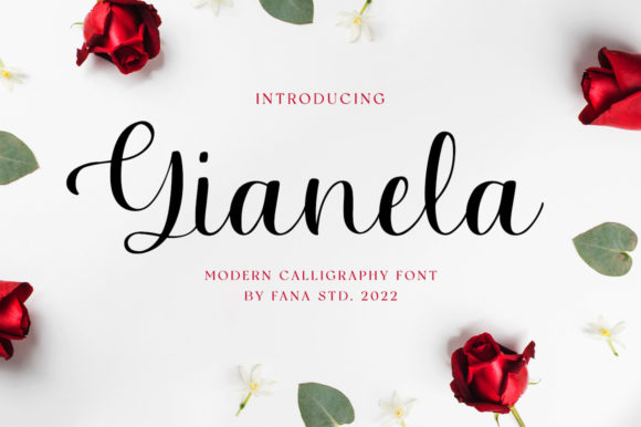 Gianela Font: Elegant Script for Editorial Design