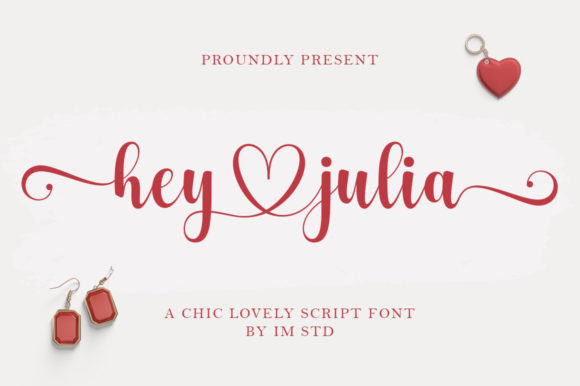 Hey Julia Font for Web Design