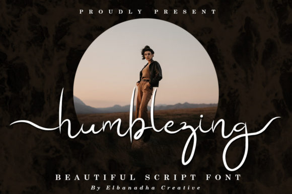 Humblezing: A Delicate Script Font