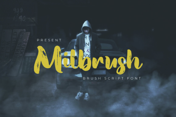 Milbrush Font: Elegant Script for Digital Design