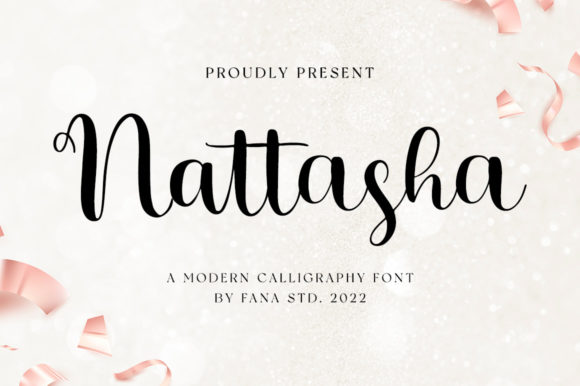 Nattasha Font for Creative Projects