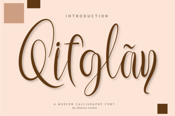 Qifglay: A Font for Timeless Branding