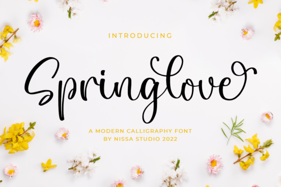 Springlove Font for Web Design