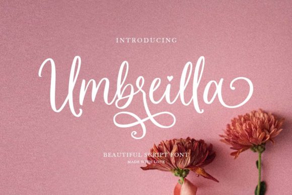 Umbreilla: A Font for Creative Campaigns