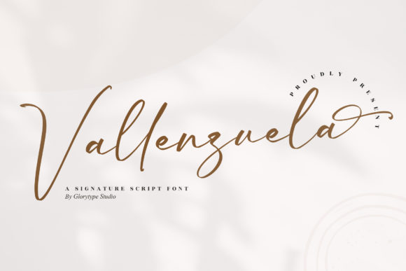 Vallenzuela Font for Creative Design