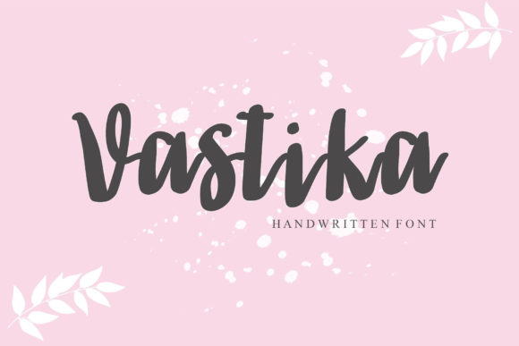 Vastika: A Script Font for Business Branding